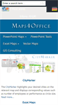 Mobile Screenshot of maps4office.com